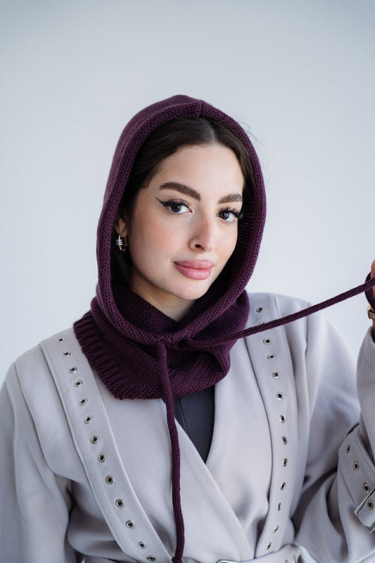 Burgundy Balaclava
