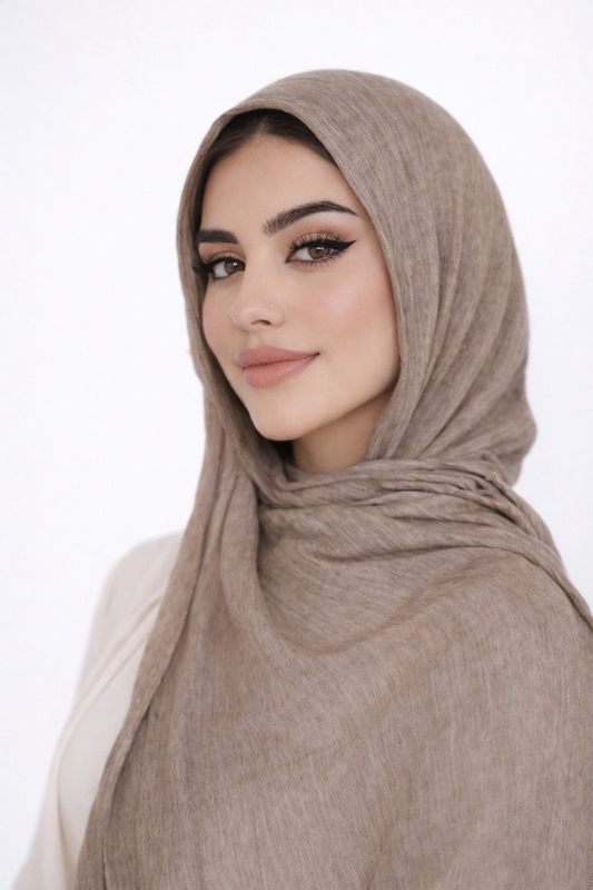 Dual-Tone Drape - Beige